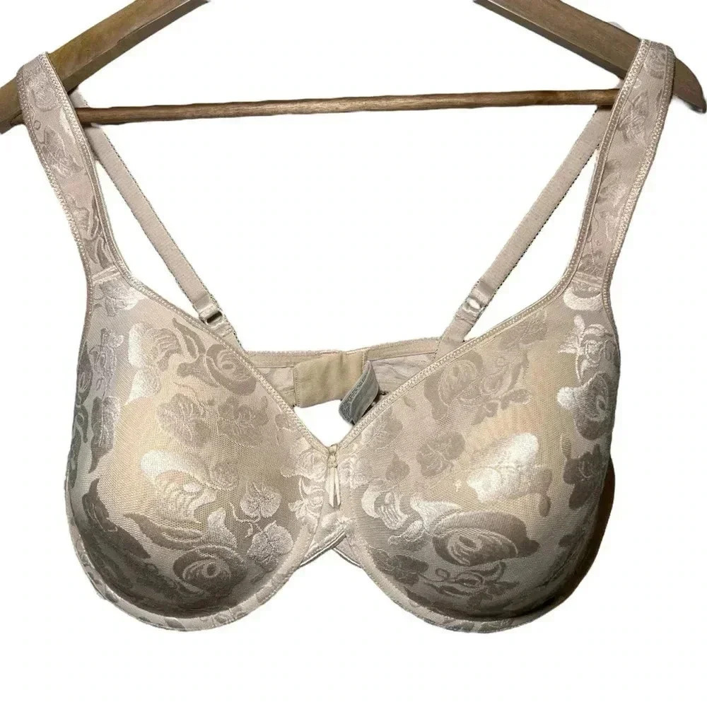 Wacoal Women's Awareness Full Figure Underwire Bra Style 853167 Size 42D Sand